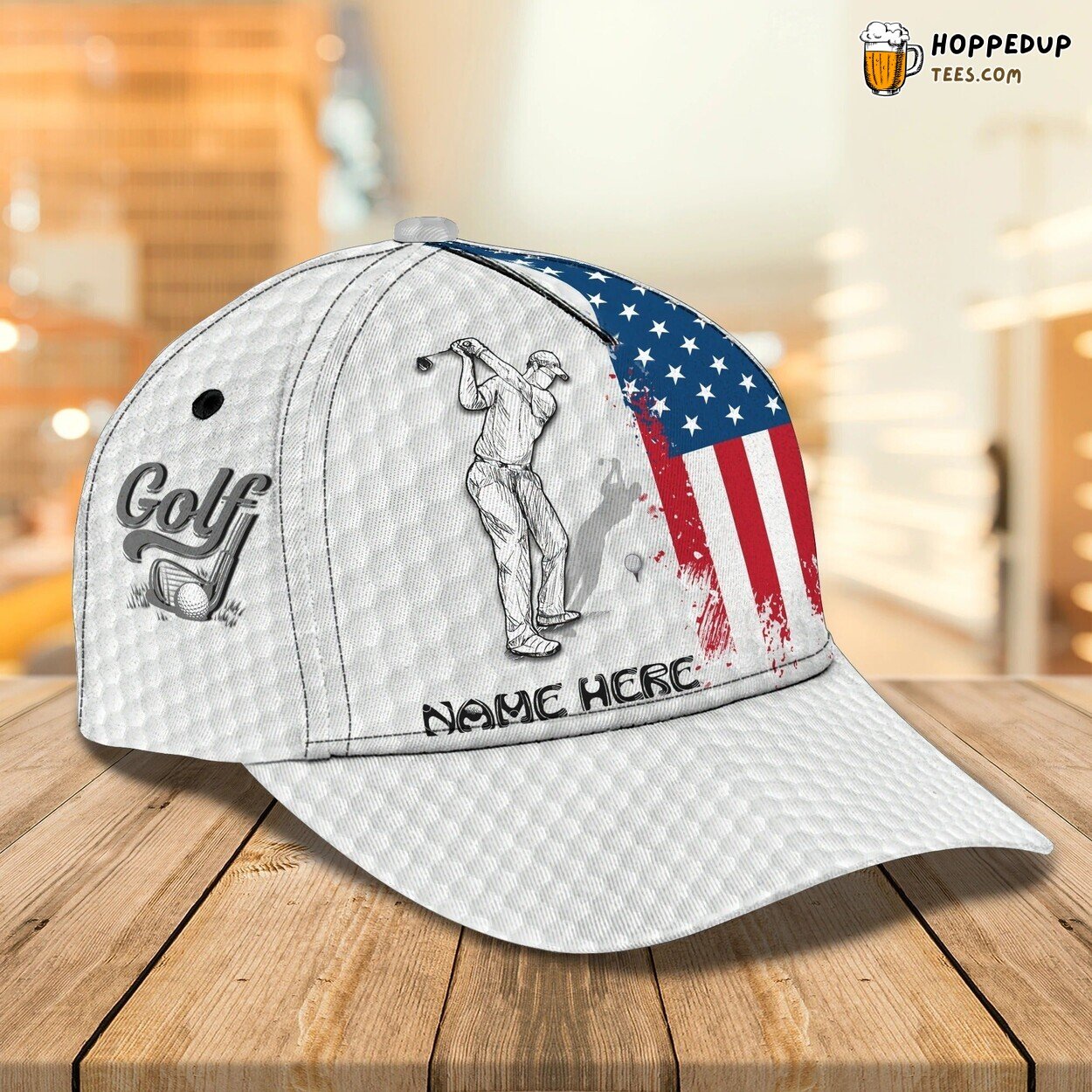 Personalized Baseball Golf Cap Men Golfer Birthday Gifts Hat Unique Man Love