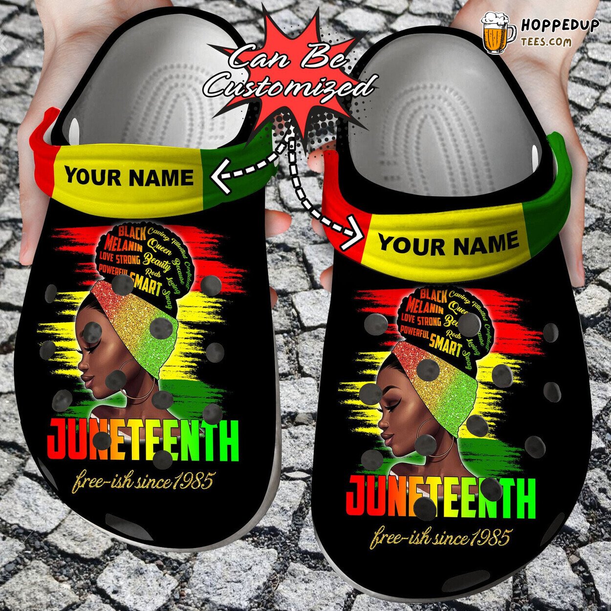 Personalized Black Queen Girl Juneteenth Freedom Day Free Custom