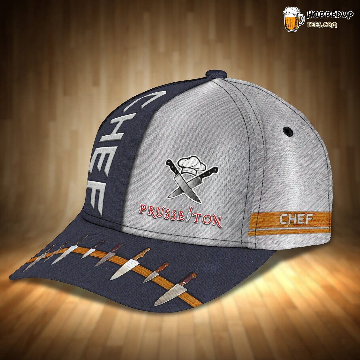 Personalized Classic 3D Cap Chef Design Authentic Unique Premium Edition