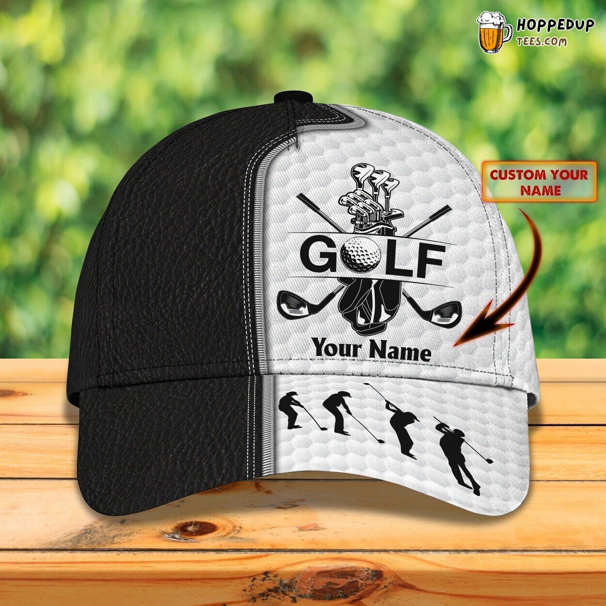 Personalized Classic Cap Golf Lovers Baseball Man Birthday Gifts Unique Hat