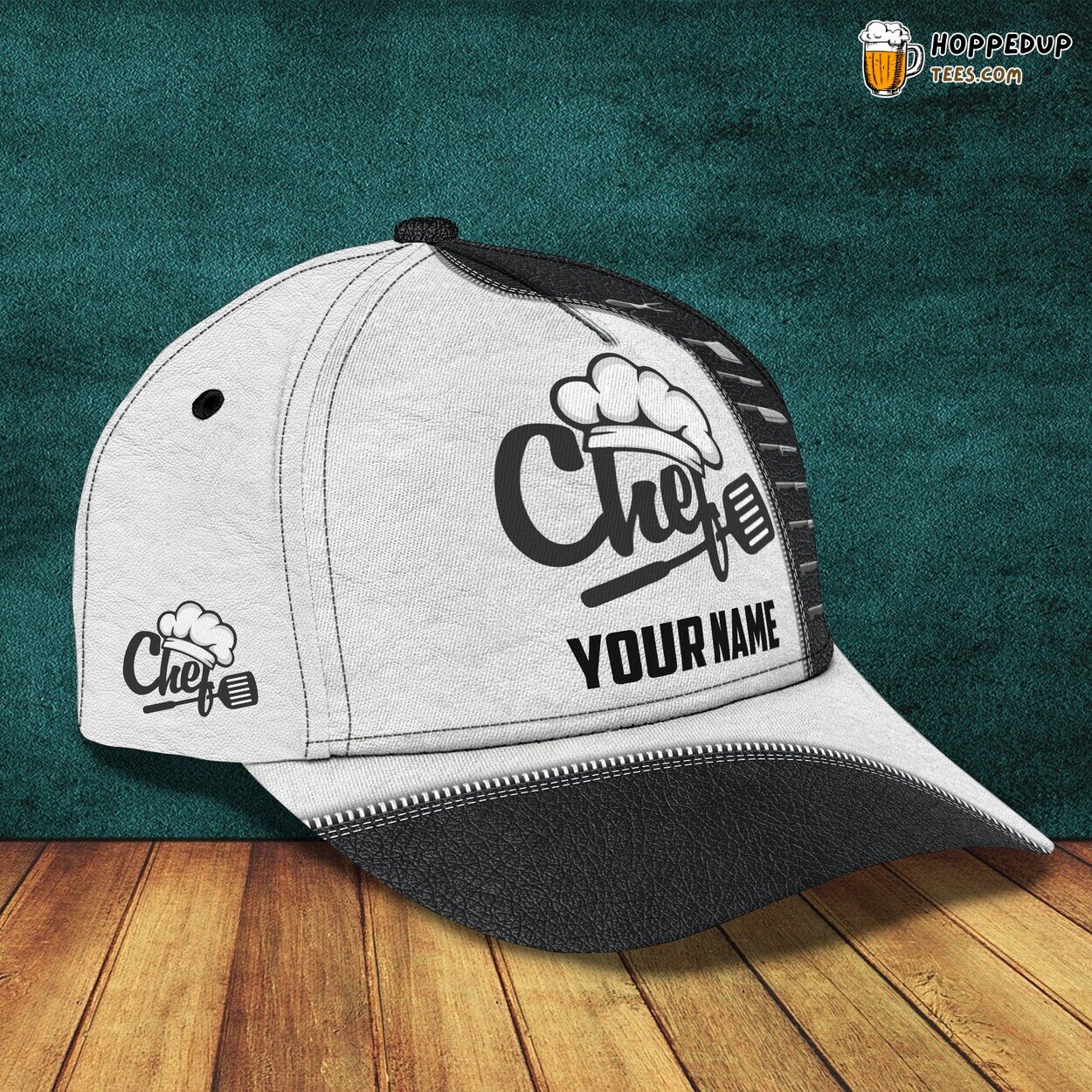 Personalized Culinary Artist Chef Classic Cap 3D Unique Kitchen Design Space