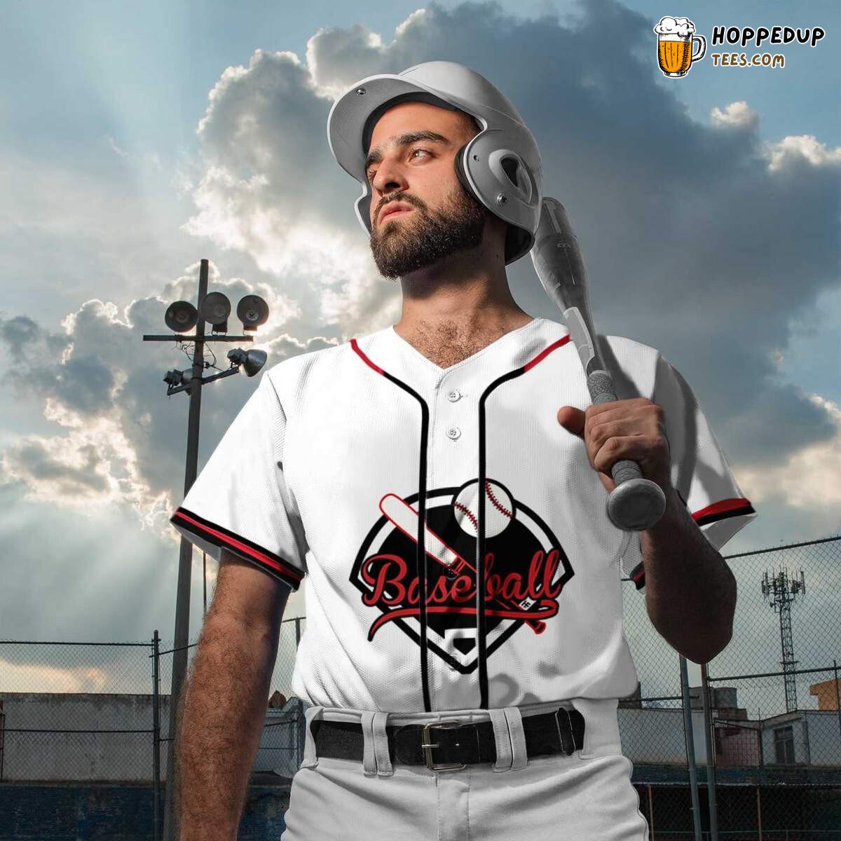 Personalized Custom Baseball Lover Baseball Tee Jersey Shirts 3D