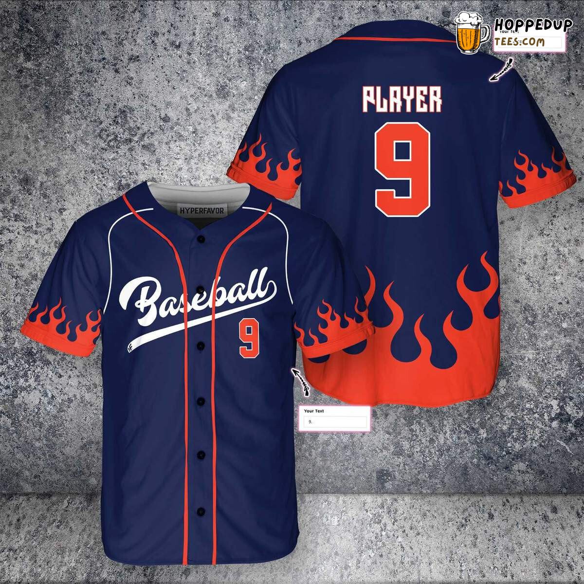 Personalized Custom Flaming Baseball Baseball Tee Jersey Shirt Printed 3D Personalized Custom Flaming Baseball Baseball Tee Jersey Shirt Printed 3D