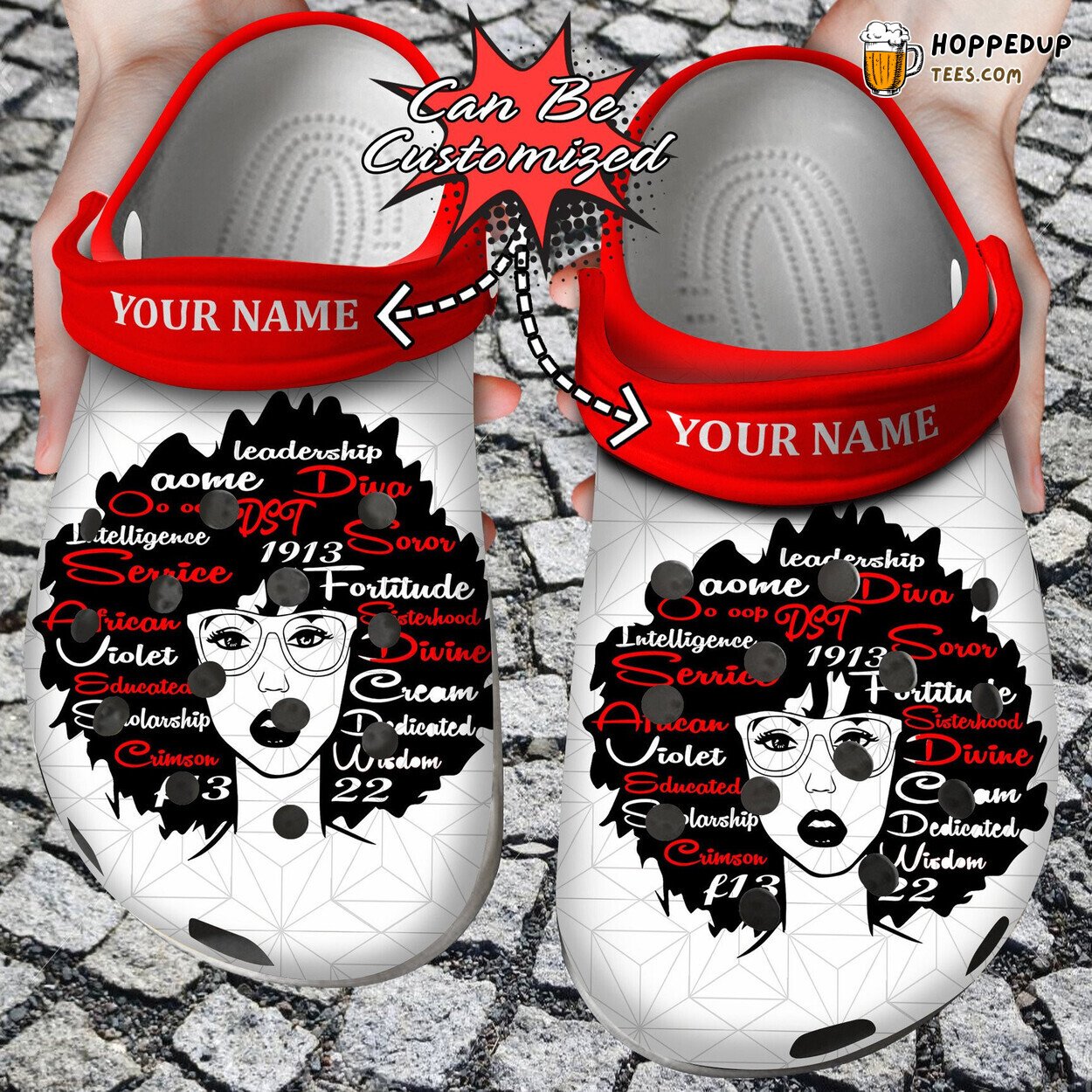 Personalized DST Girl 1913 Custom Design Classic Comfortable Clogs Shoes