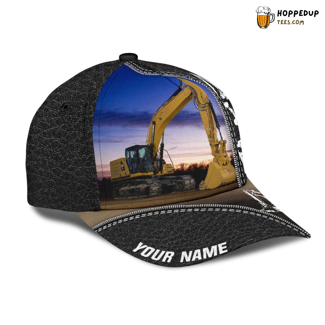 Personalized Excavator Equipment Cap Gift Excavator Man Unique Hat Design Personalized Excavator Equipment Cap Gift Excavator Man Unique Hat Design