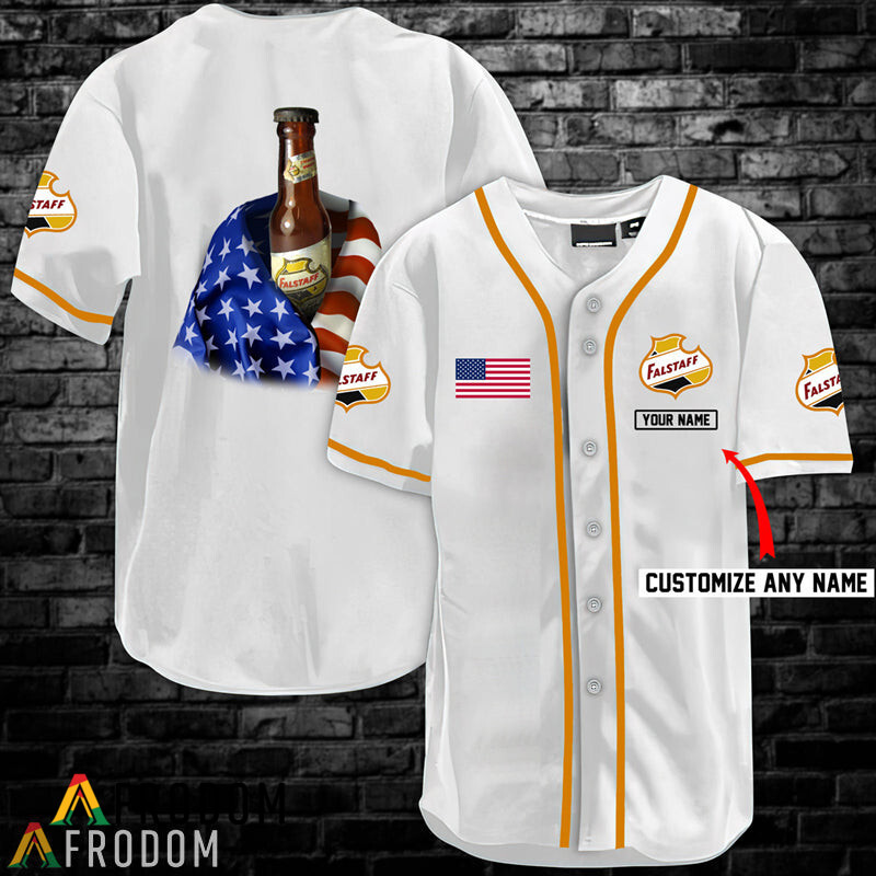 Personalized FalstaffBrewery UsaFlag Jersey Shirt HU