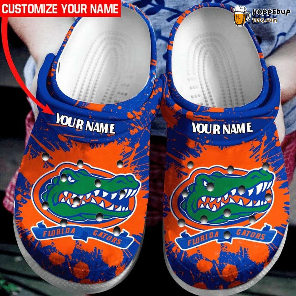 Personalized Florida Gators Football Themed Comfortable Unique Clogs