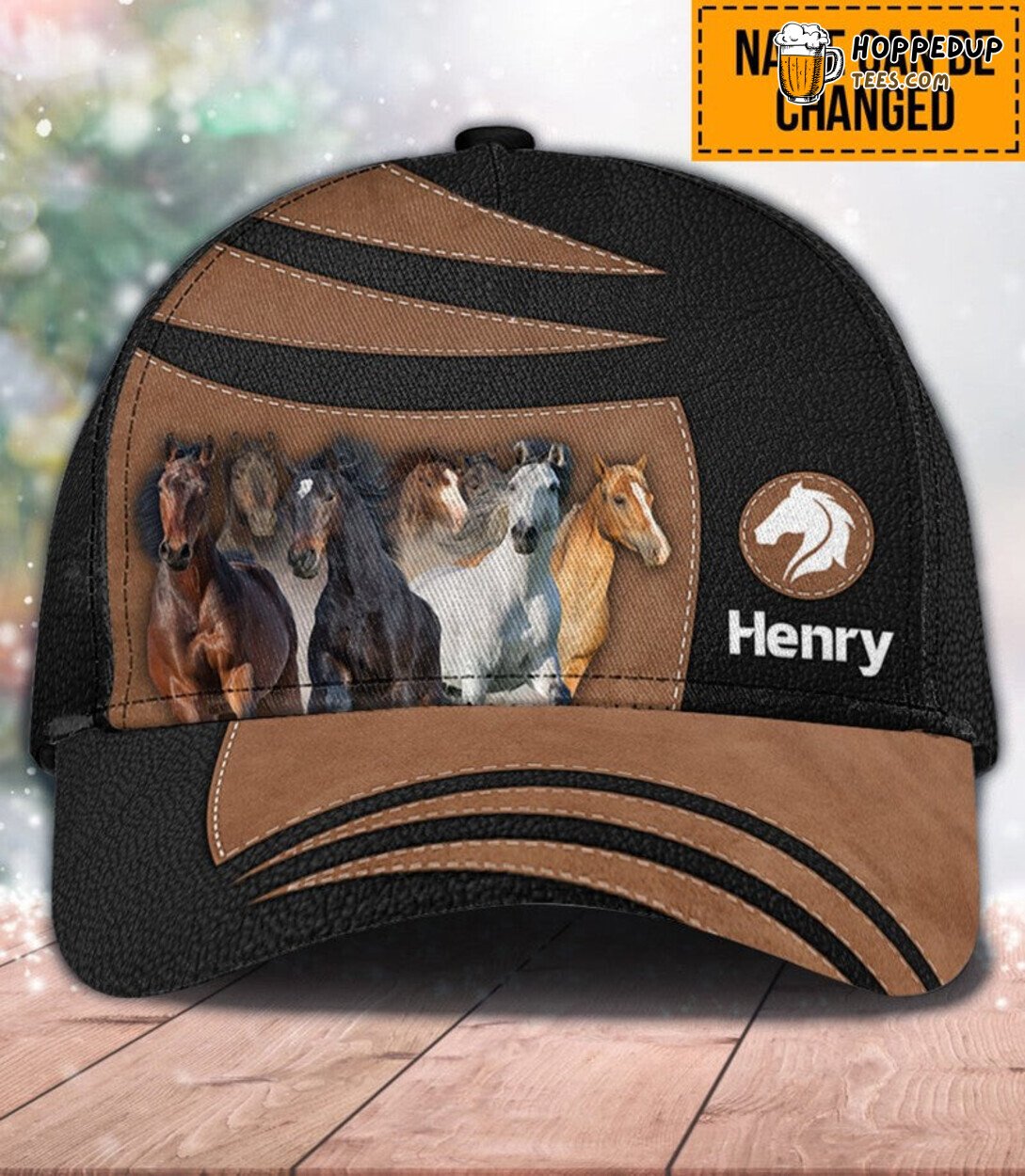Personalized Horses 3D Classic Cap A Symbol of Grace and Equestrian Passion