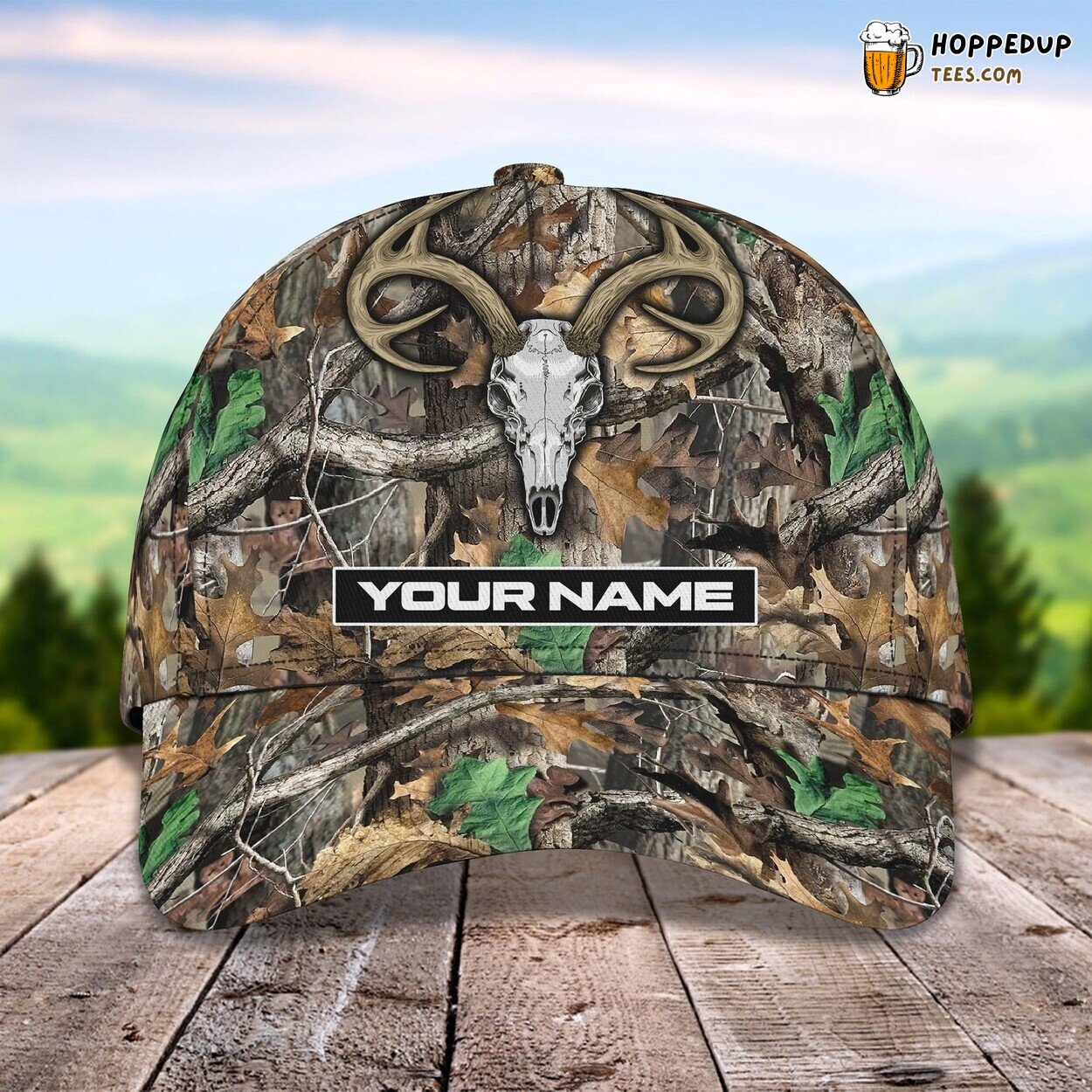 Personalized Hunting Lover Classic Cap 3D Unique Custom Name Outdoor Design