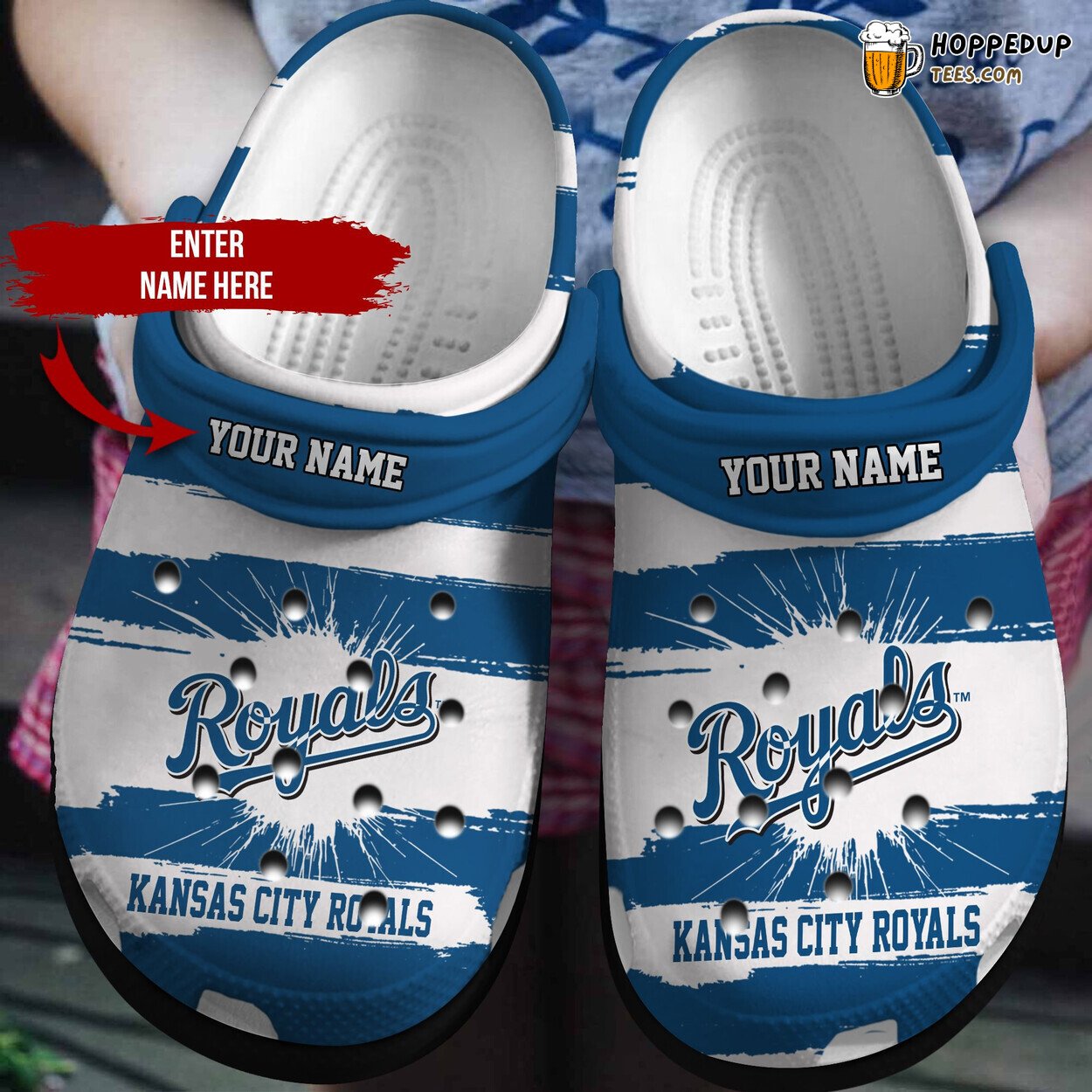 Personalized Kansas Crocband Clog Comfortable Unique Design Shoes