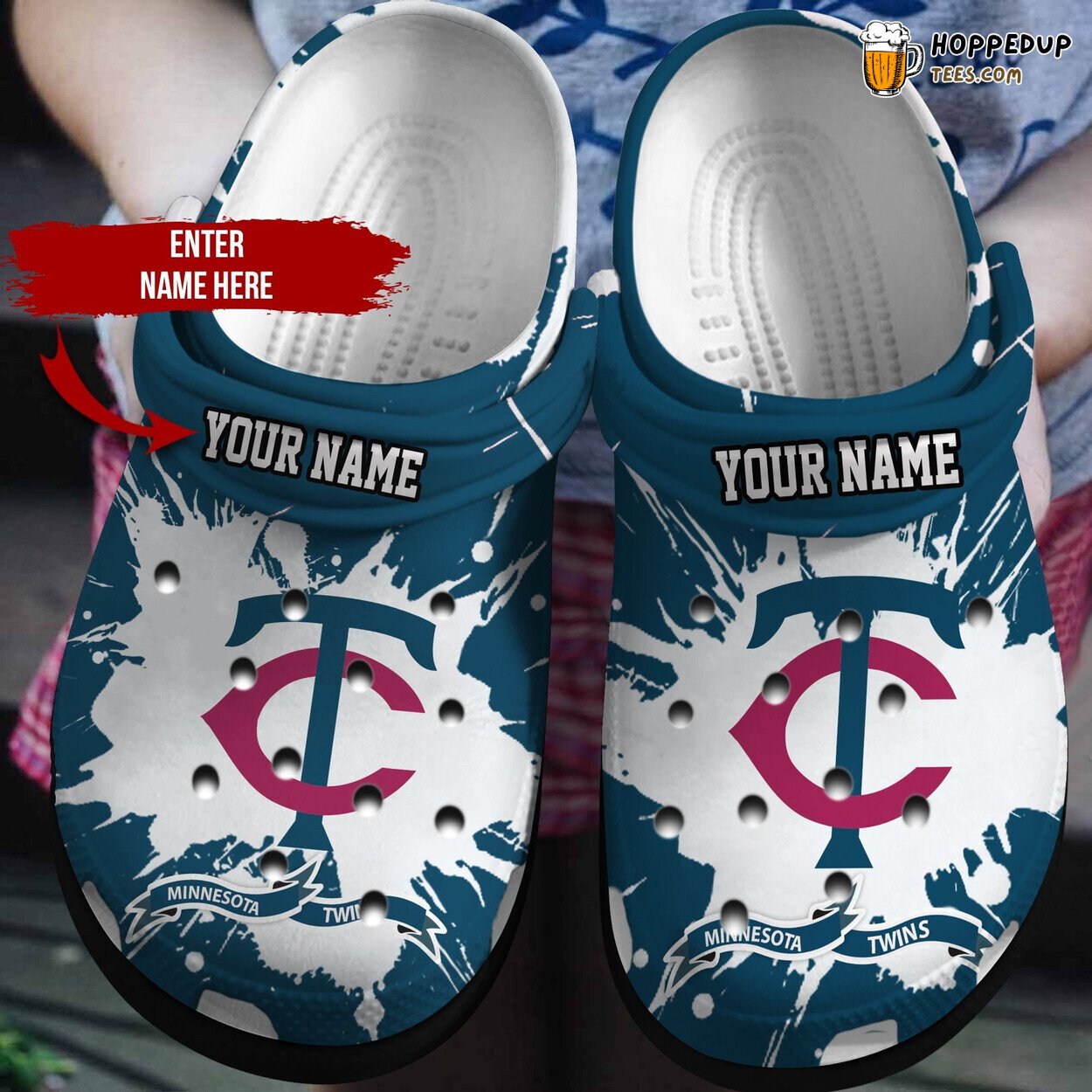 Personalized Minnesota Twins Unique Crocbland Clog Comfortable