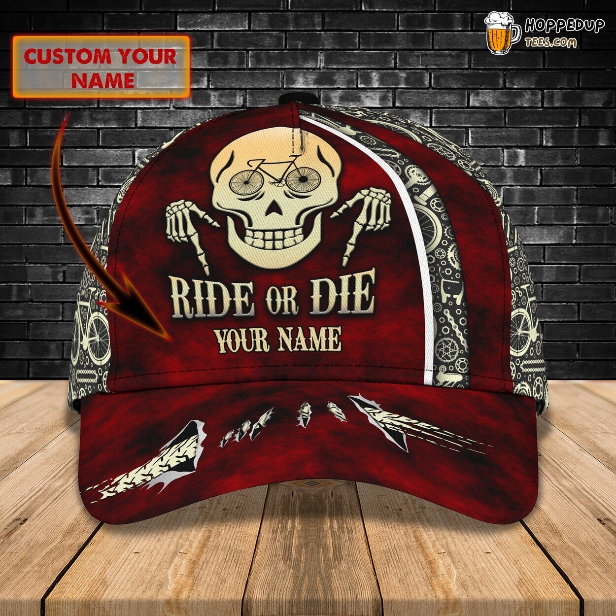 Personalized Motorcycle Lover Classic Cap 3D Unique Custom Ride Freedom
