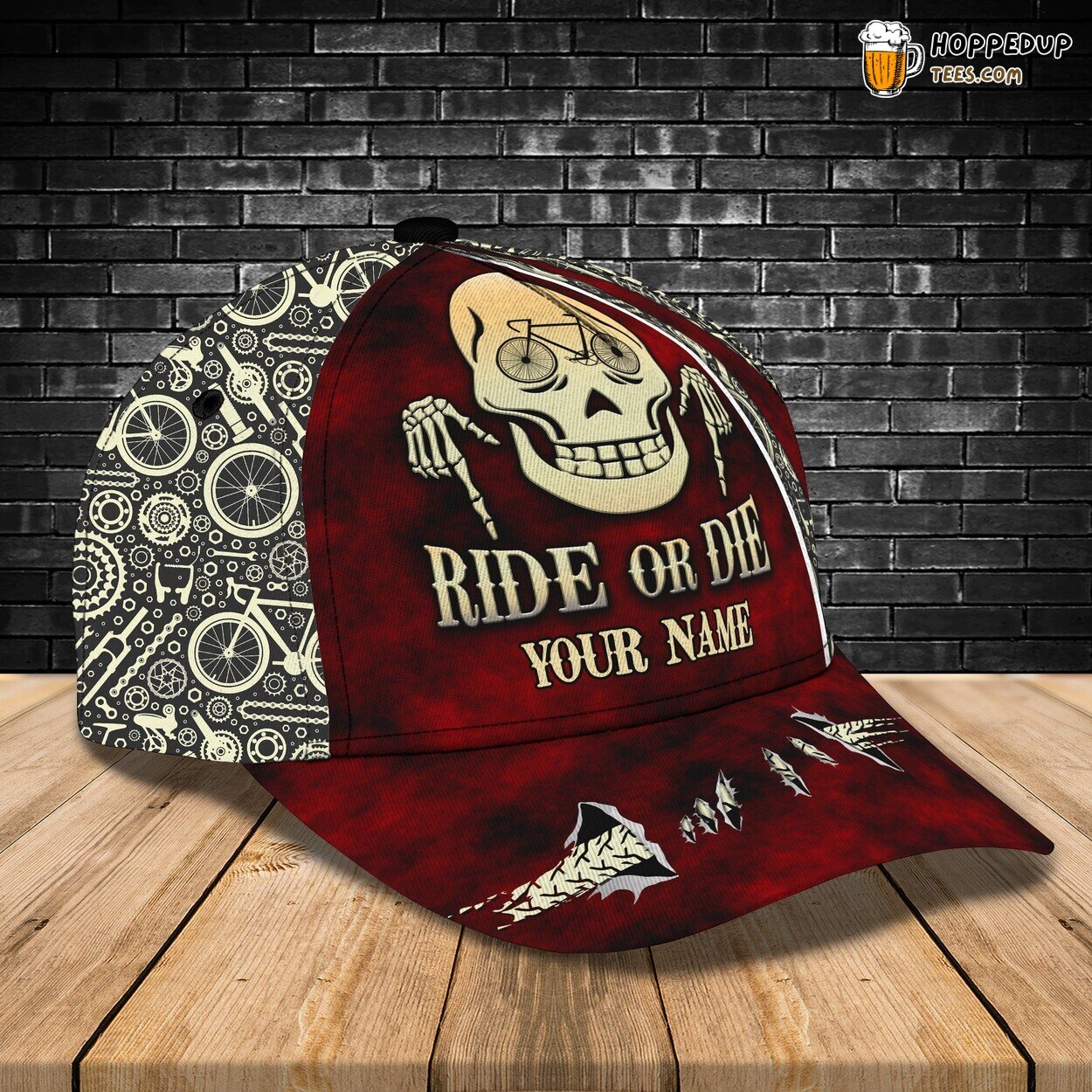 Personalized Motorcycle Lover Classic Cap 3D Unique Custom Ride Freedom