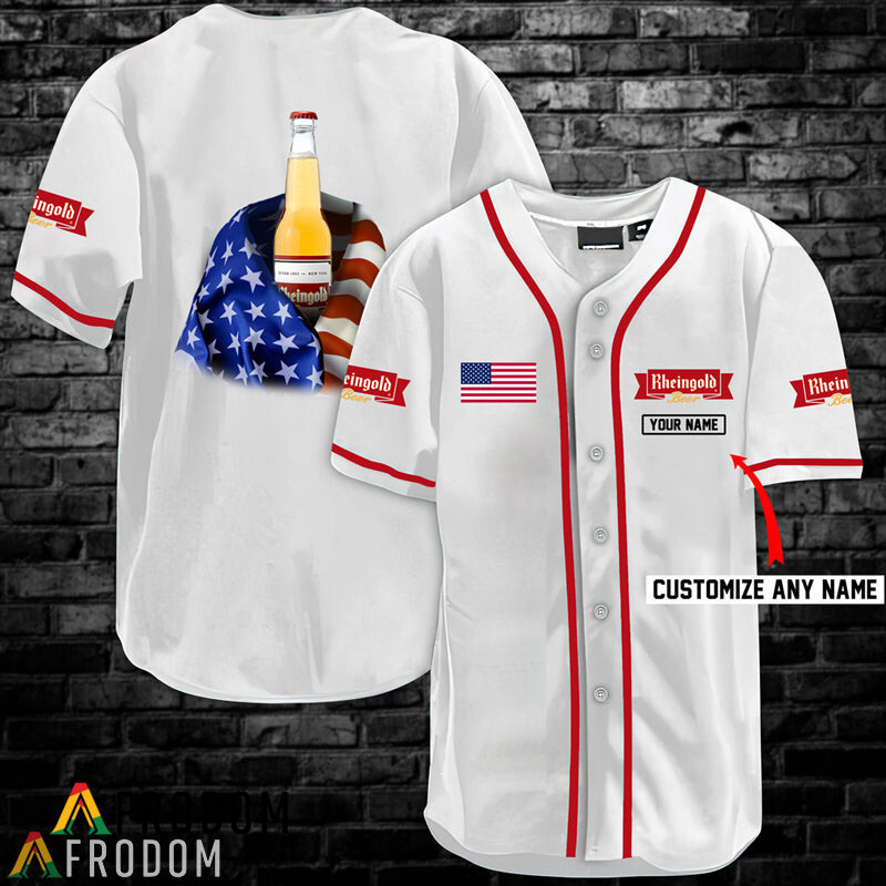 Personalized RheingoldBeer UsaFlag Jersey Shirt HU
