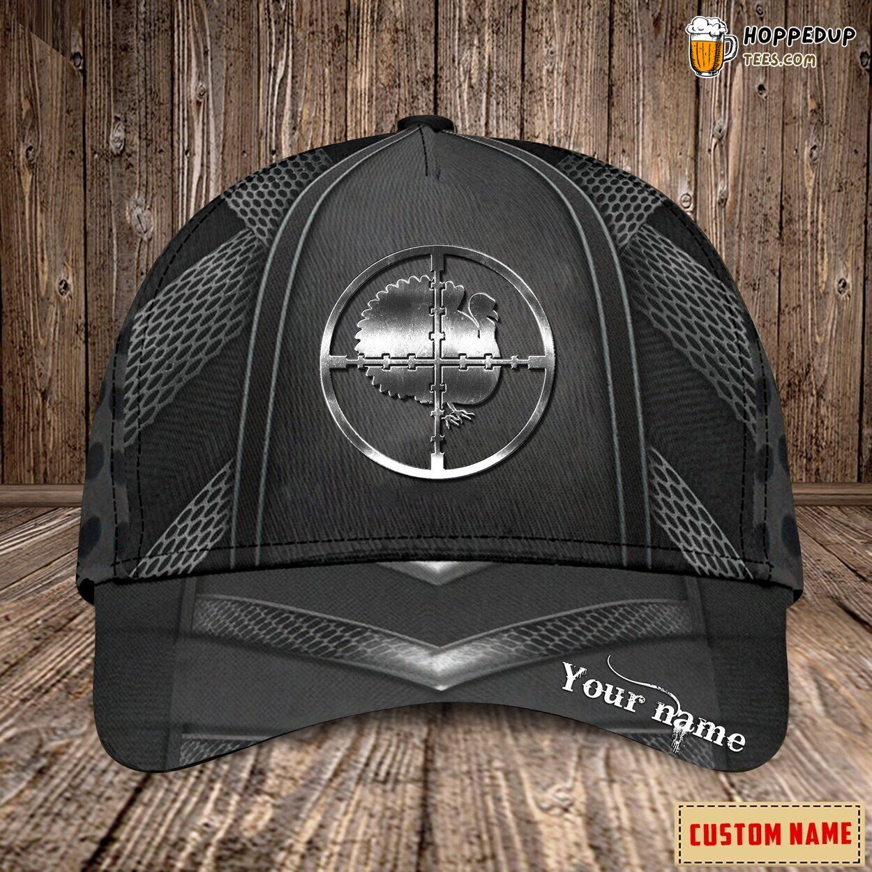 Personalized Turkey Hunting Cap Gift Birthday Father’s Day Grandpa Husband Dad