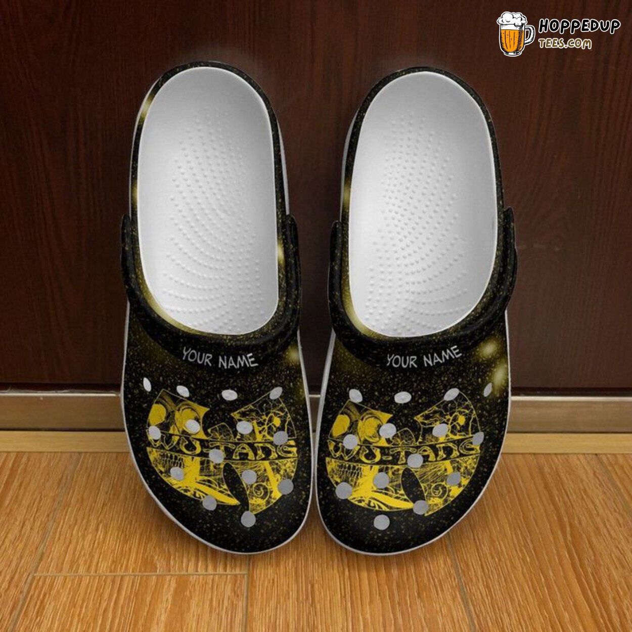 Personalized W Tang Symbol Band Themed Comfort Clogs Shoes