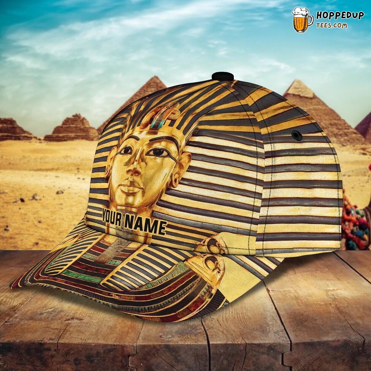 Pharaon Elegance 3D Classic Cap Personalized Unique Name Design Edition