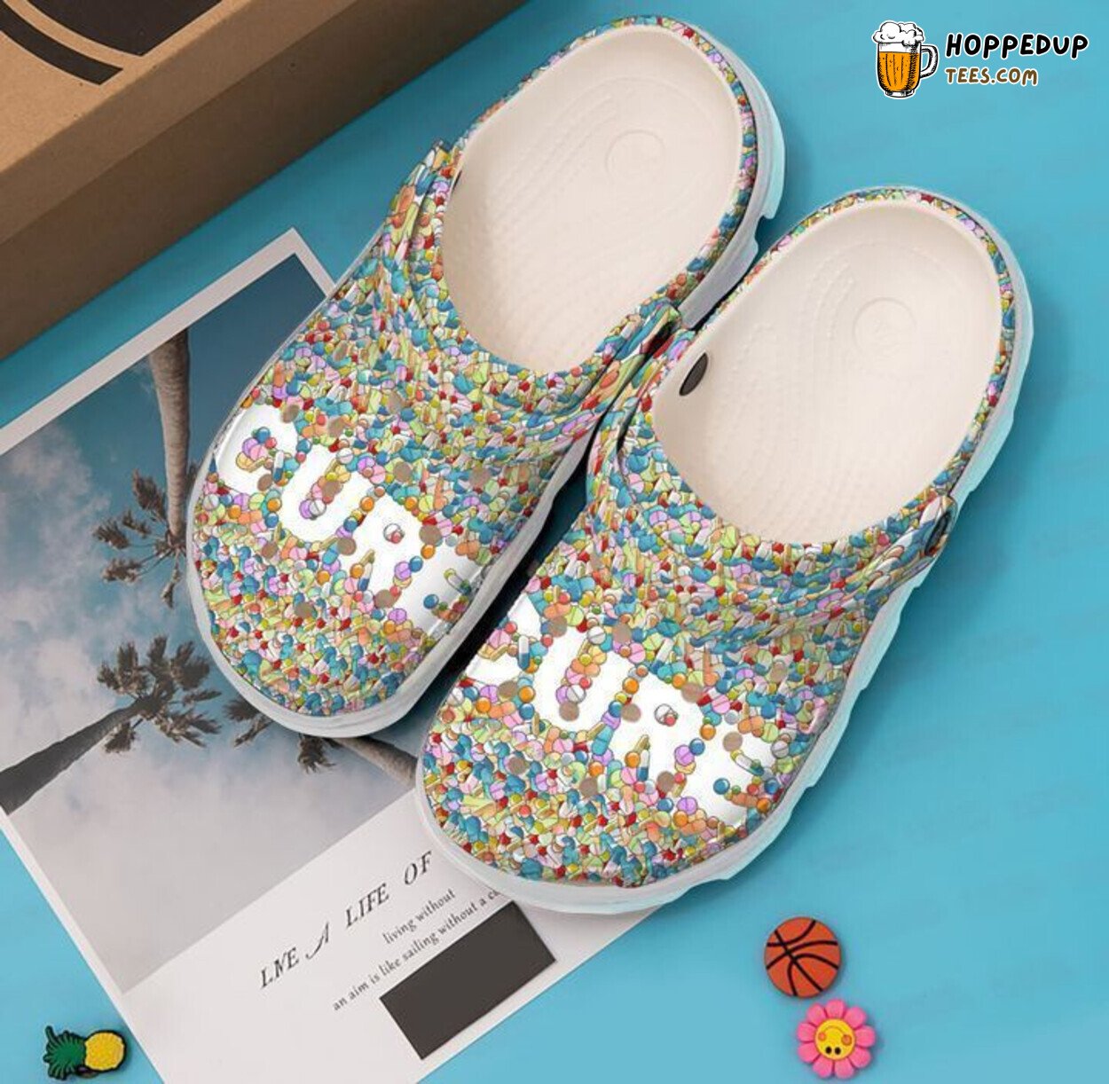 Pharmacist Drug Cure Themed Classic Comfortable Clogs Shoes Unique Design