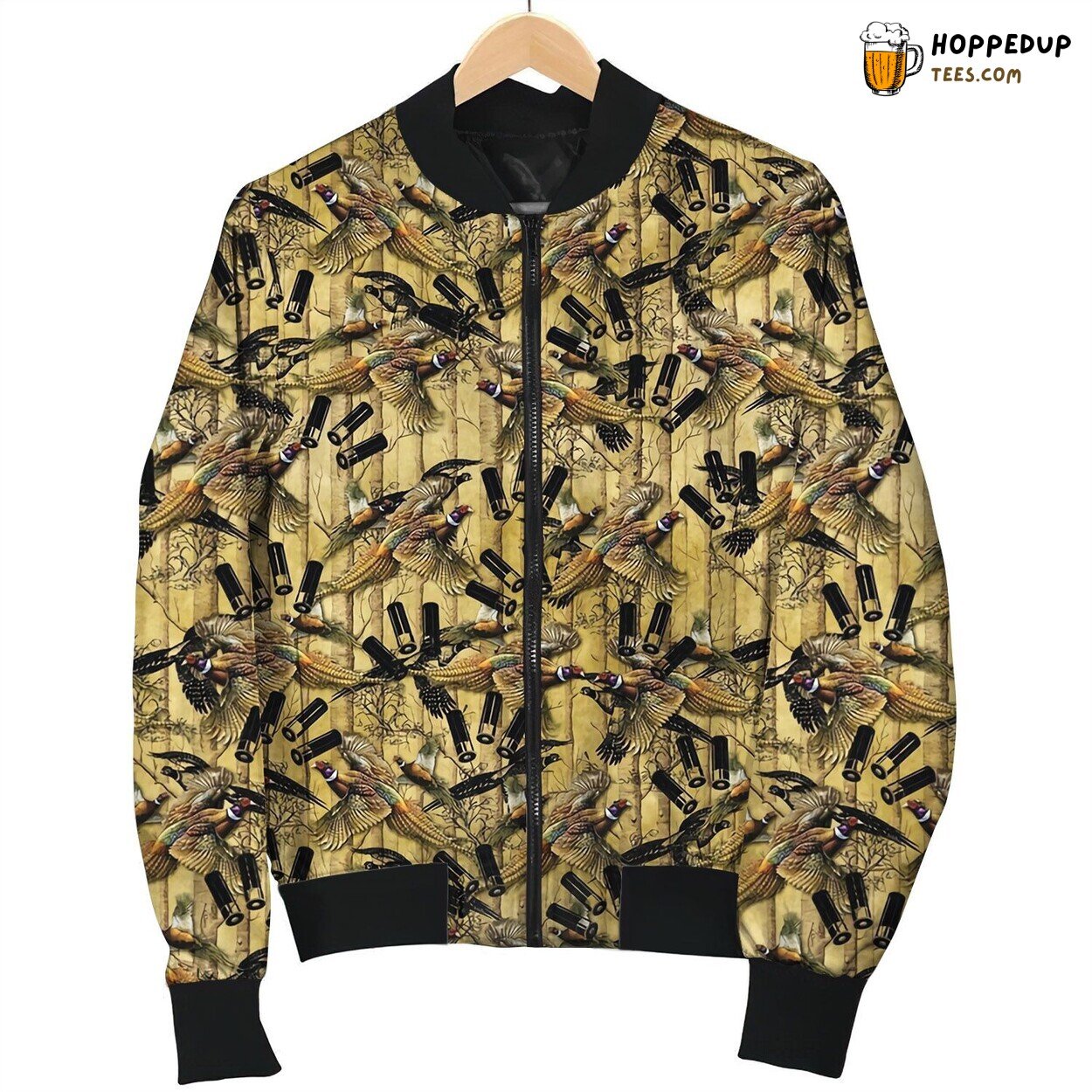 Pheasant Hunting Lovers Bomber Jacket
