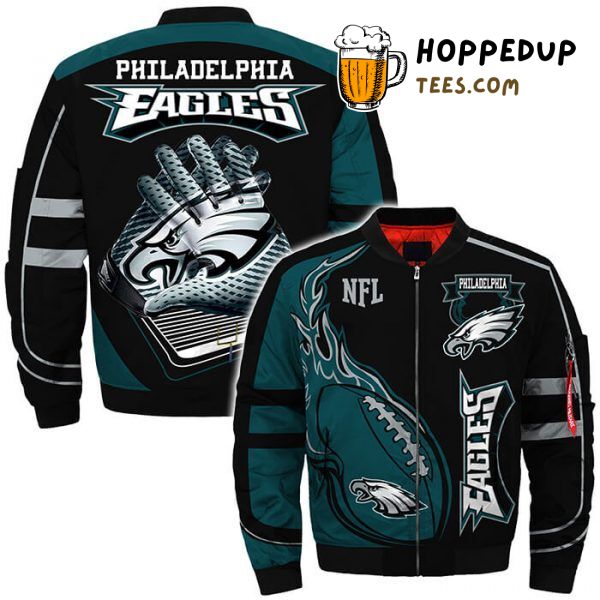 Philadelphia Eagles 3D Printful Design Exclusive Bomber Jacket Unique Look