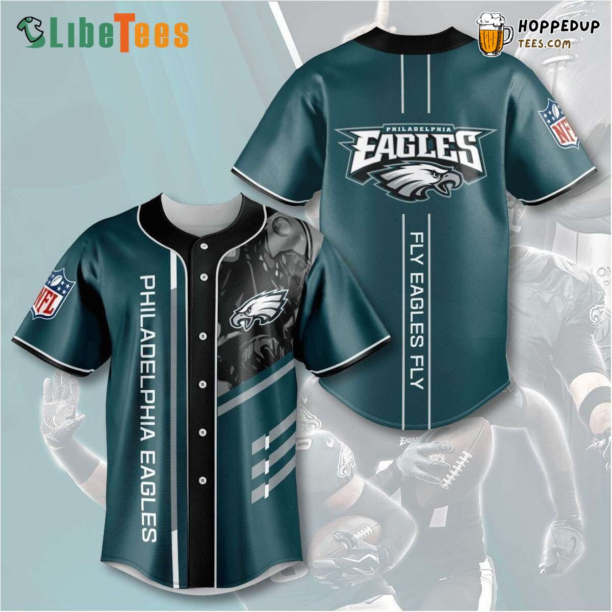 Philadelphia Eagles Baseball Jersey Football Team Perfect Gifts For Your Loved Ones Jersey Shirt