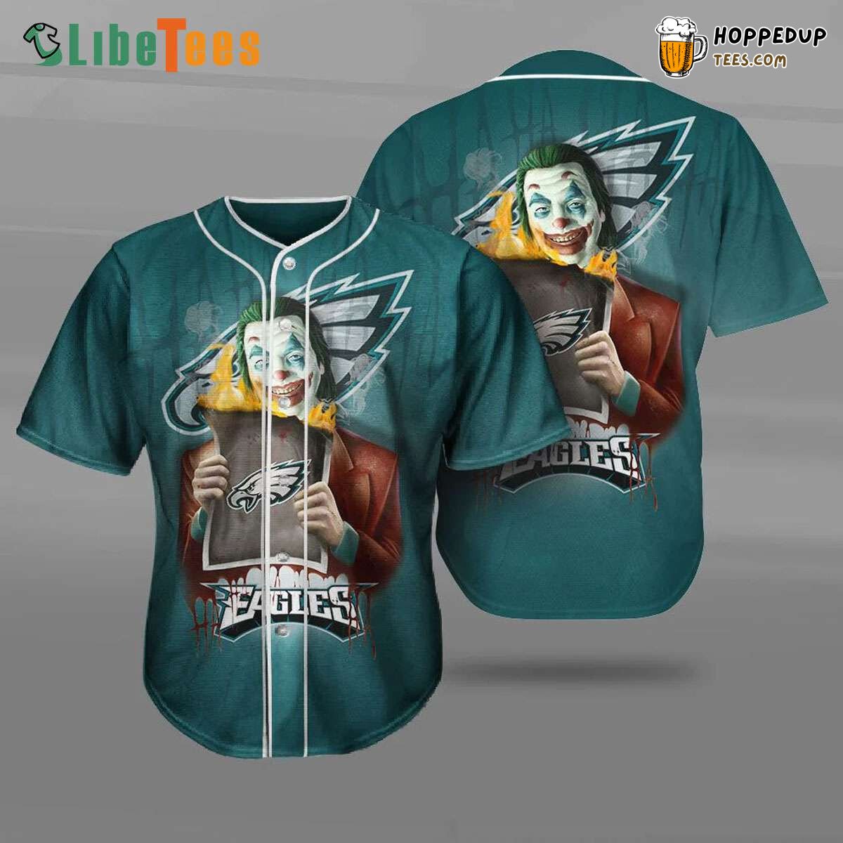 Philadelphia Eagles Baseball Jersey Joker Graphic Perfect Gifts For Your Loved Ones Jersey Shirt
