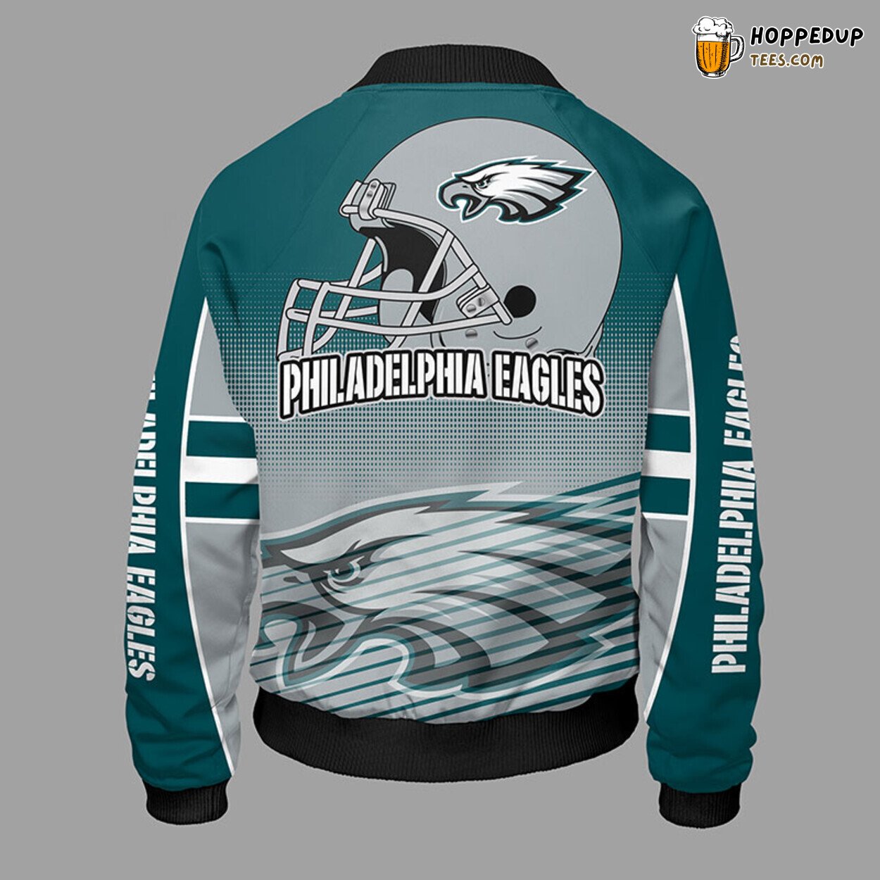 Philadelphia Eagles NFL Green Bomber Jacket Unique Stylish Look