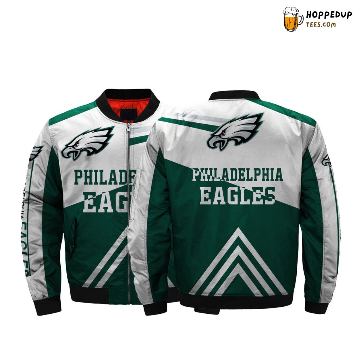 Philadelphia Eagles NFL Men Bomber Jacket Sale Look Classic Series Design Edition