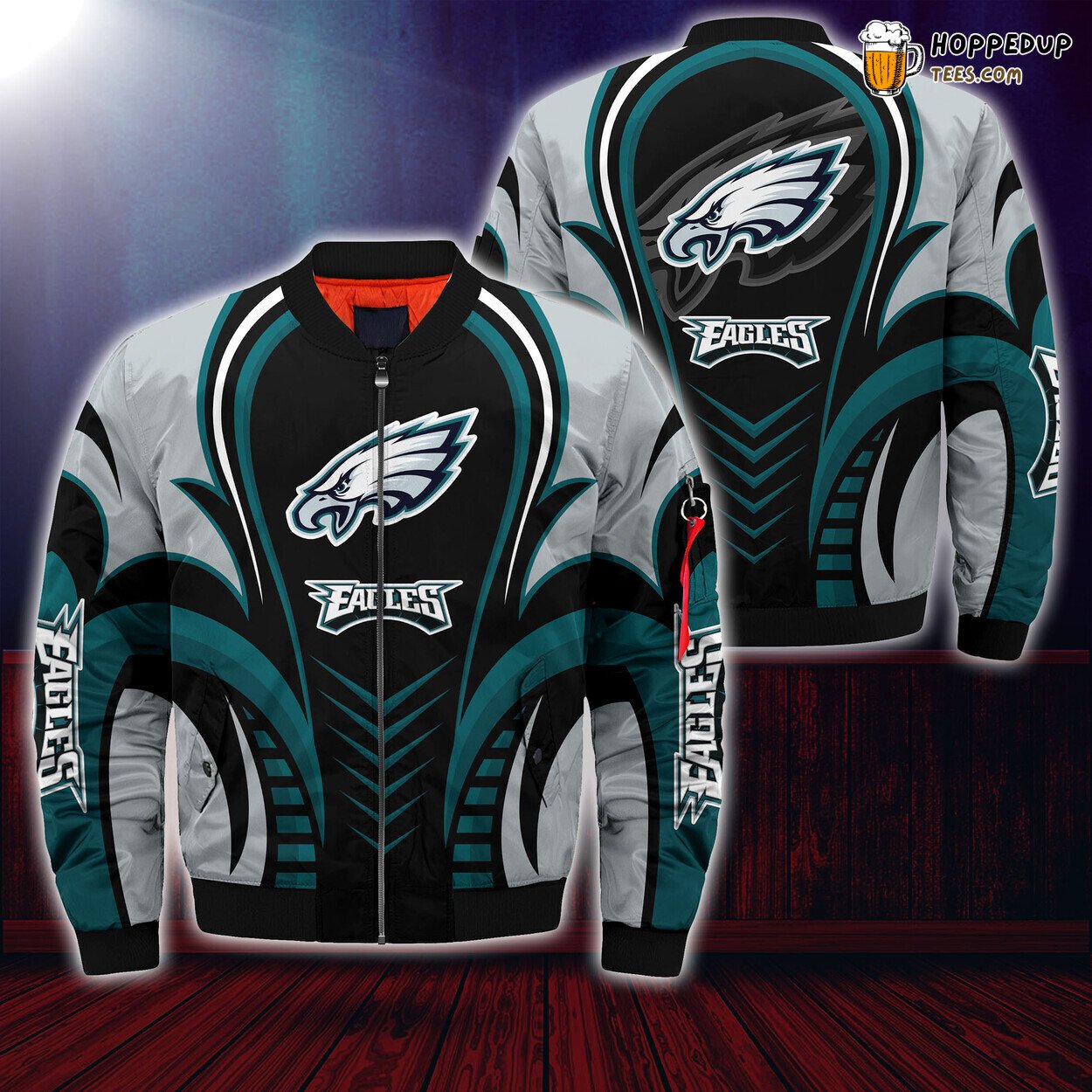 Philadelphia Eagles NFL Seasonal Edition Bomber Jacket Authentic Choice