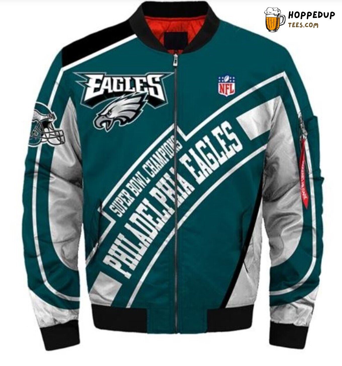 Philadelphia Eagles Style Winter Coat Bomber Jacket Premium Selection