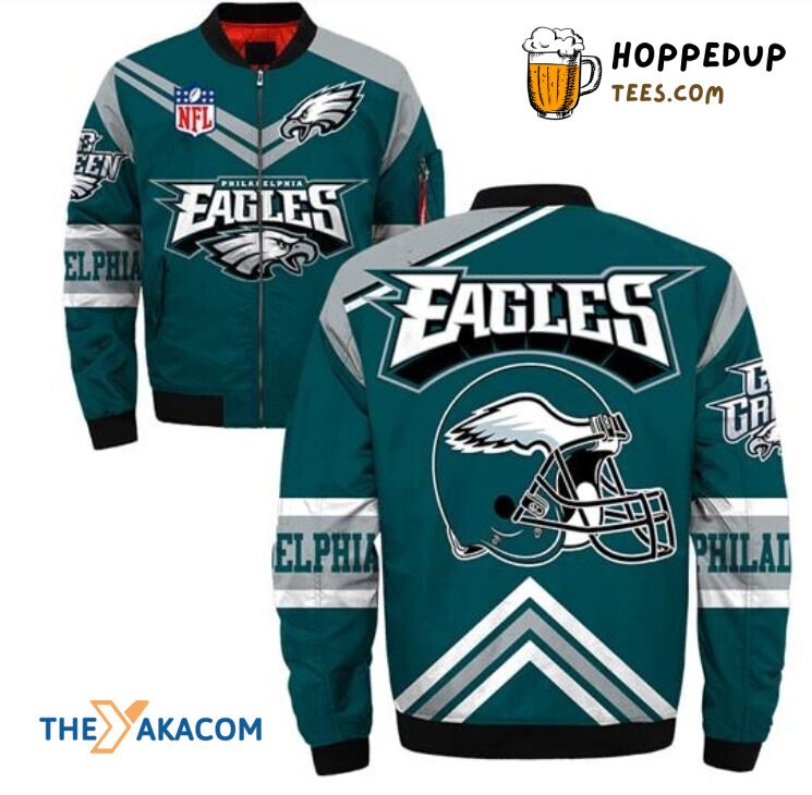 Philadelphia Eagles Super Bowl Team Bomber Jacket Christmas Fan Delight