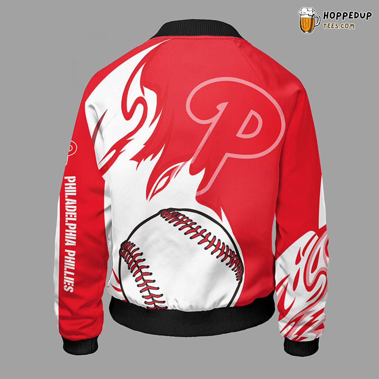 Philadelphia Phillies MLB Classic Red Unique Bomber Jacket Design