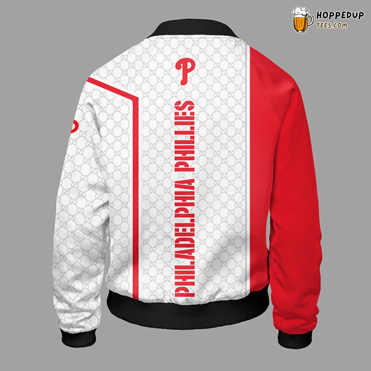 Philadelphia Phillies MLB Red Premium Unisex Bomber Jacket Design
