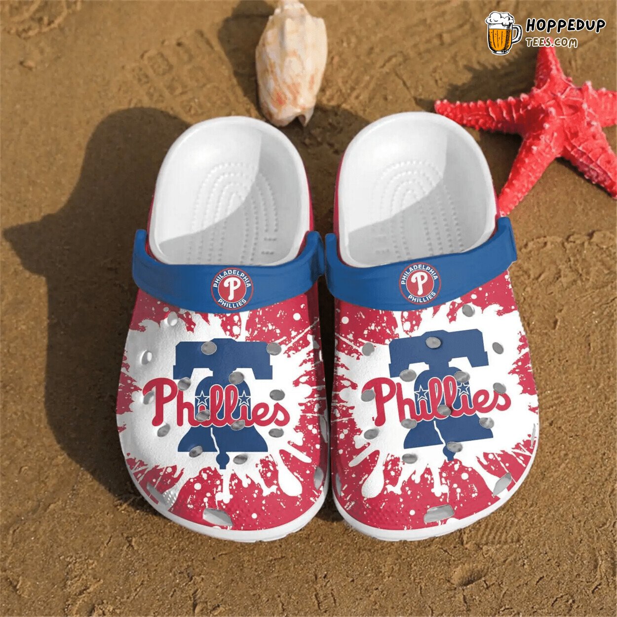 Phillies Custom Name Themed Stylish Comfortable Clog Shoes