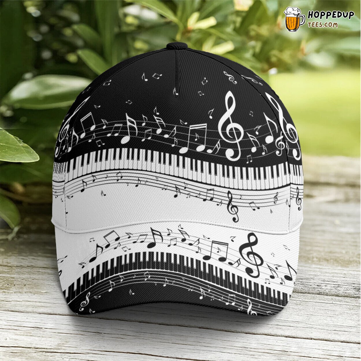Piano Lovers Rejoice Music Vector Art Unique Baseball Cap Design Piano Lovers Rejoice Music Vector Art Unique Baseball Cap Design