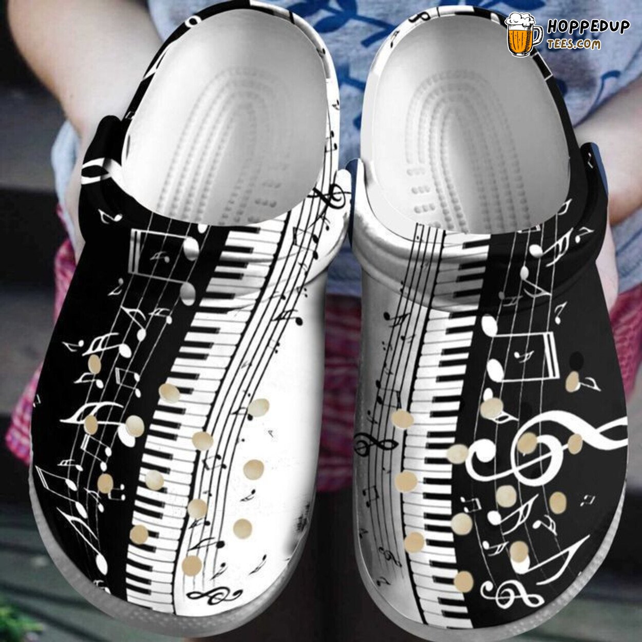 Piano Music Classic Comfortable Stylish Clogs Shoes Unique Design