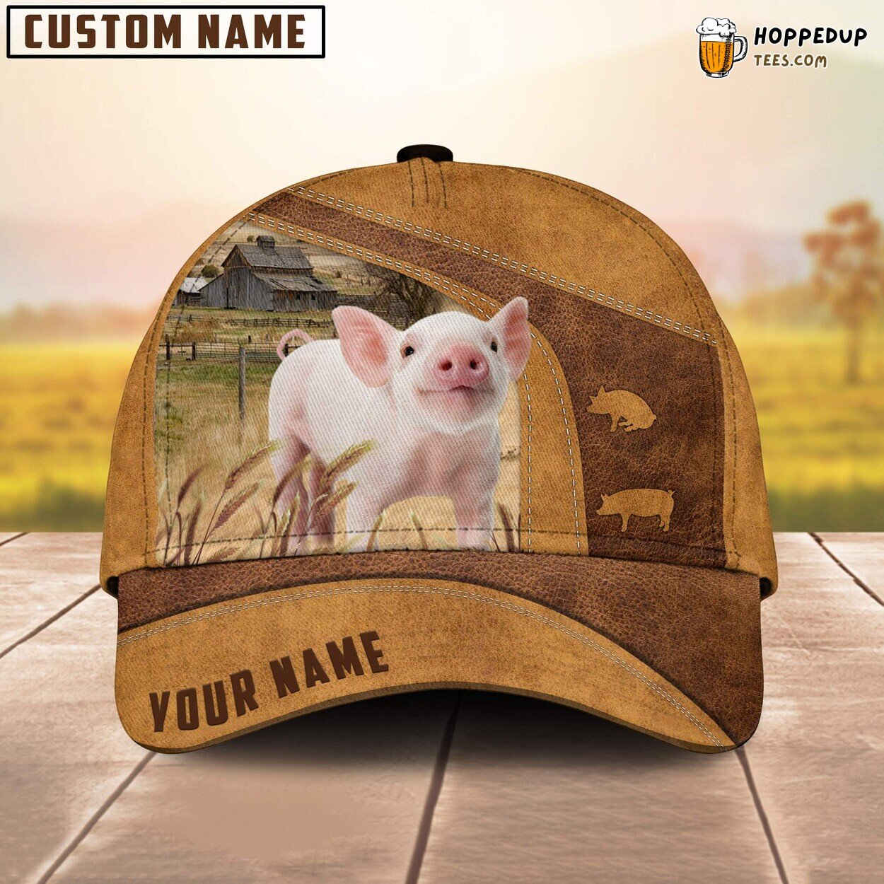 Pig Unique Name Farm Baseball Cap Passionate Farmer Lover Pig Unique Name Farm Baseball Cap Passionate Farmer Lover