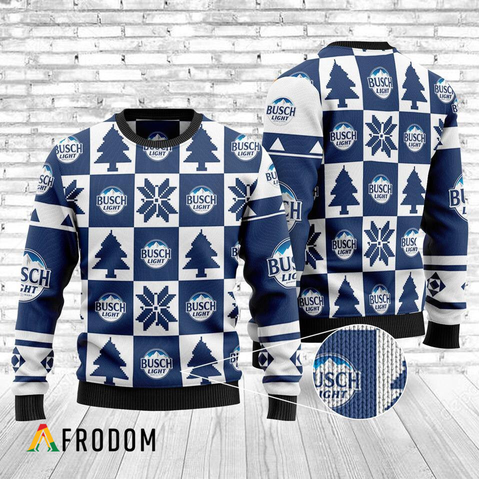 Pine Busch Light Ugly Christmas Sweater HU