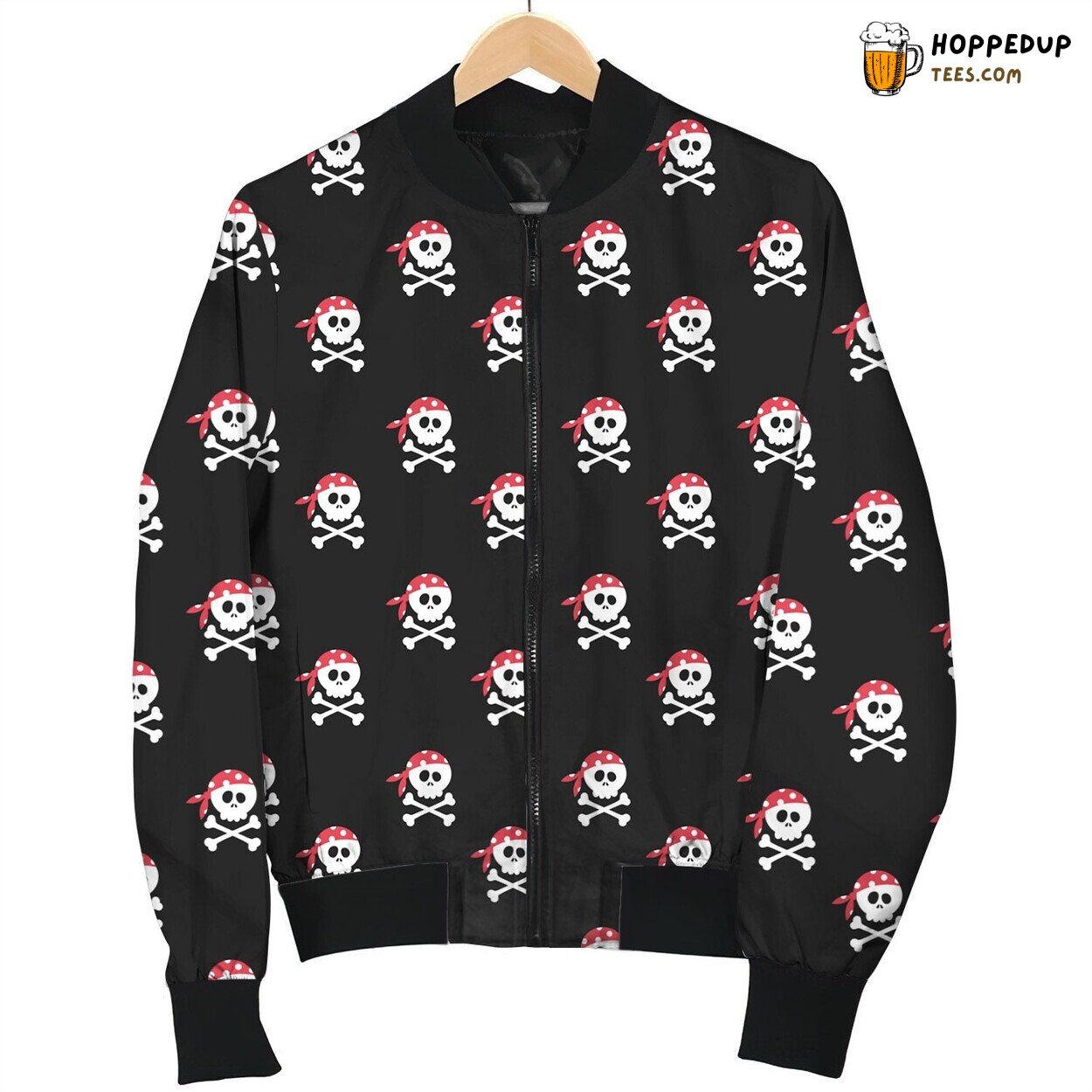 Pirate Cute Skull Bomber Jacket