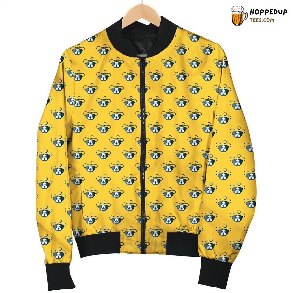 Pirate Face Mask Bomber Jacket