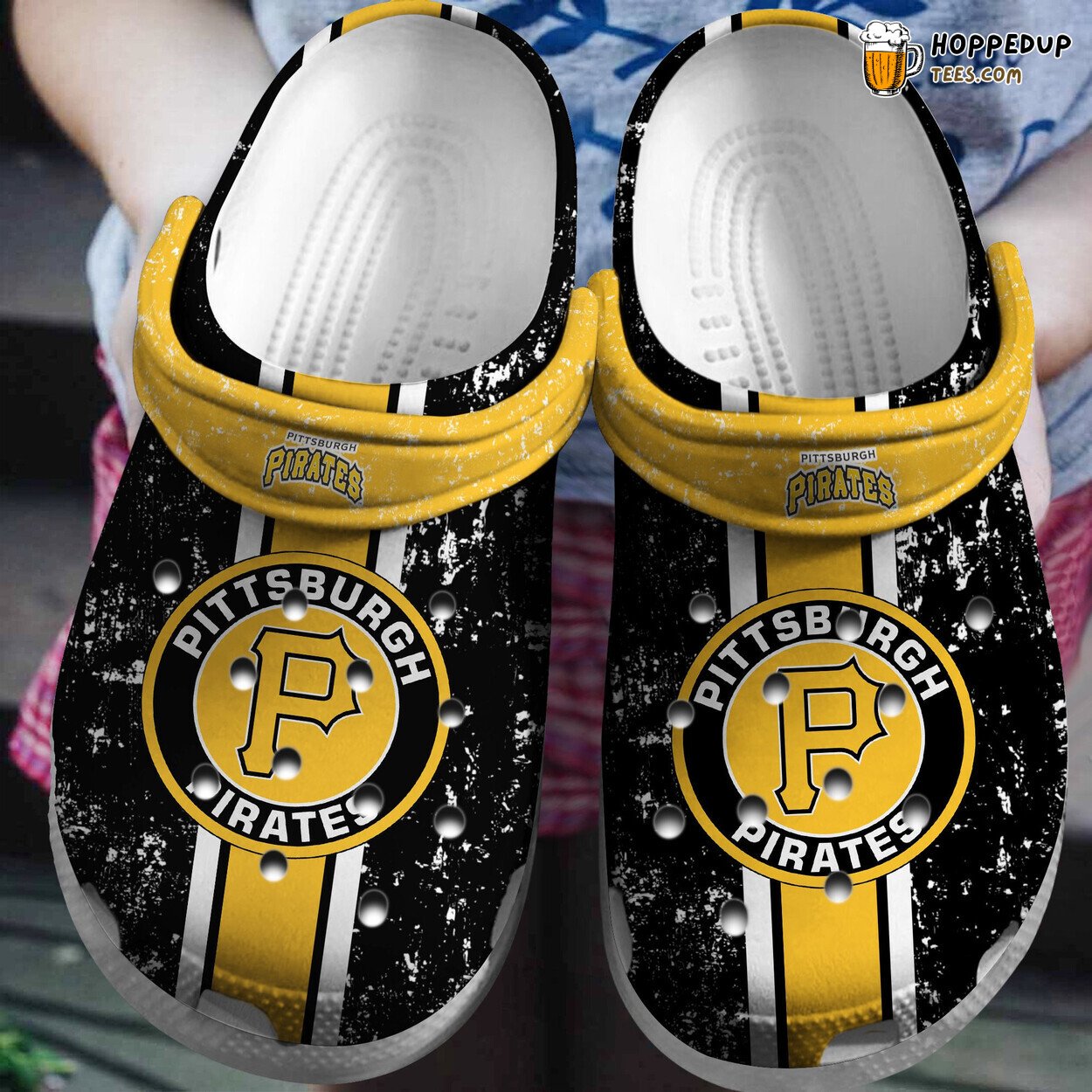 Pirates Custom Name Themed Stylish Comfortable Clog Shoesshoes