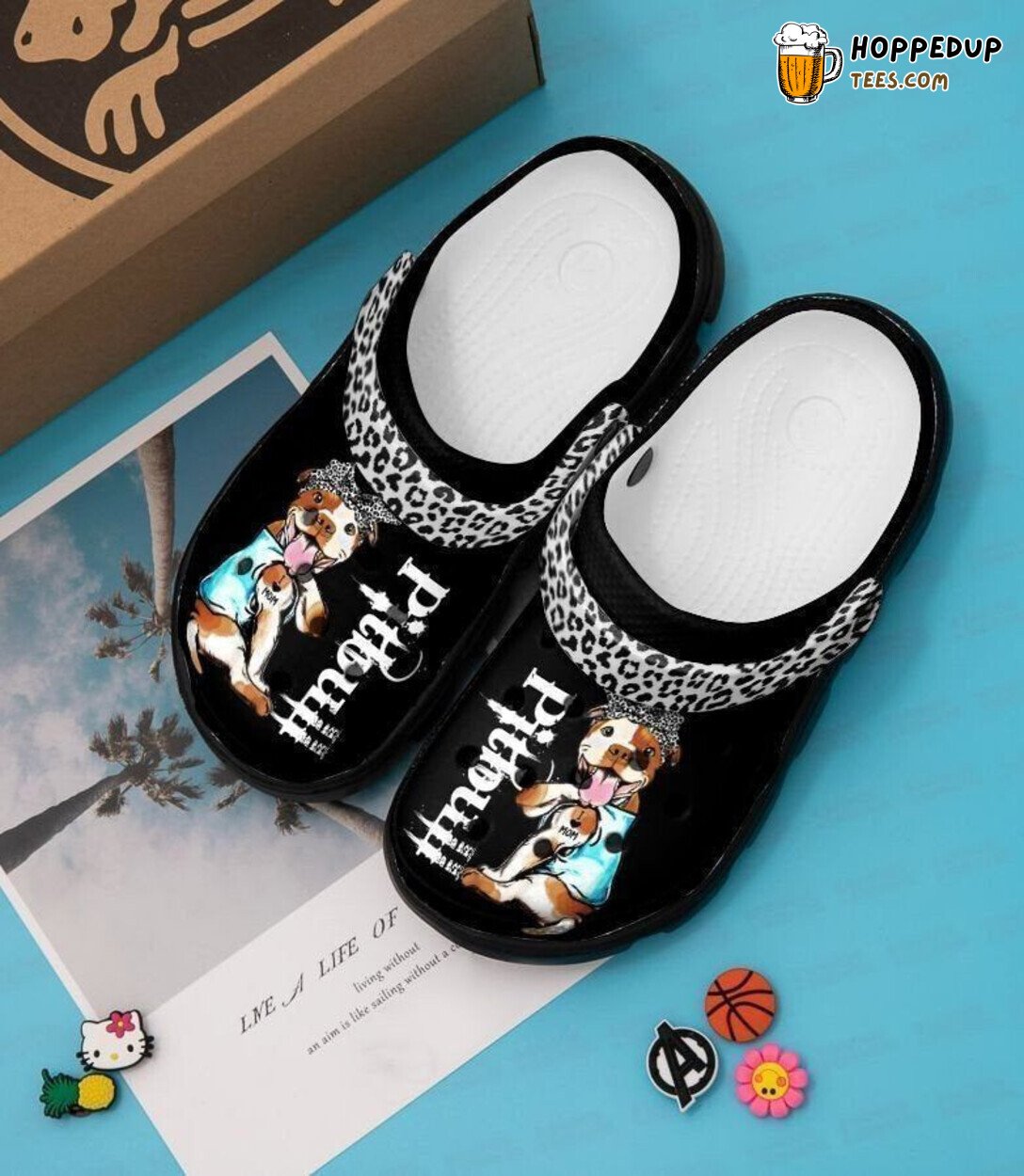 Pitbull Lover Camo Theme Comfortable Rubber Clogs Durable Footwear
