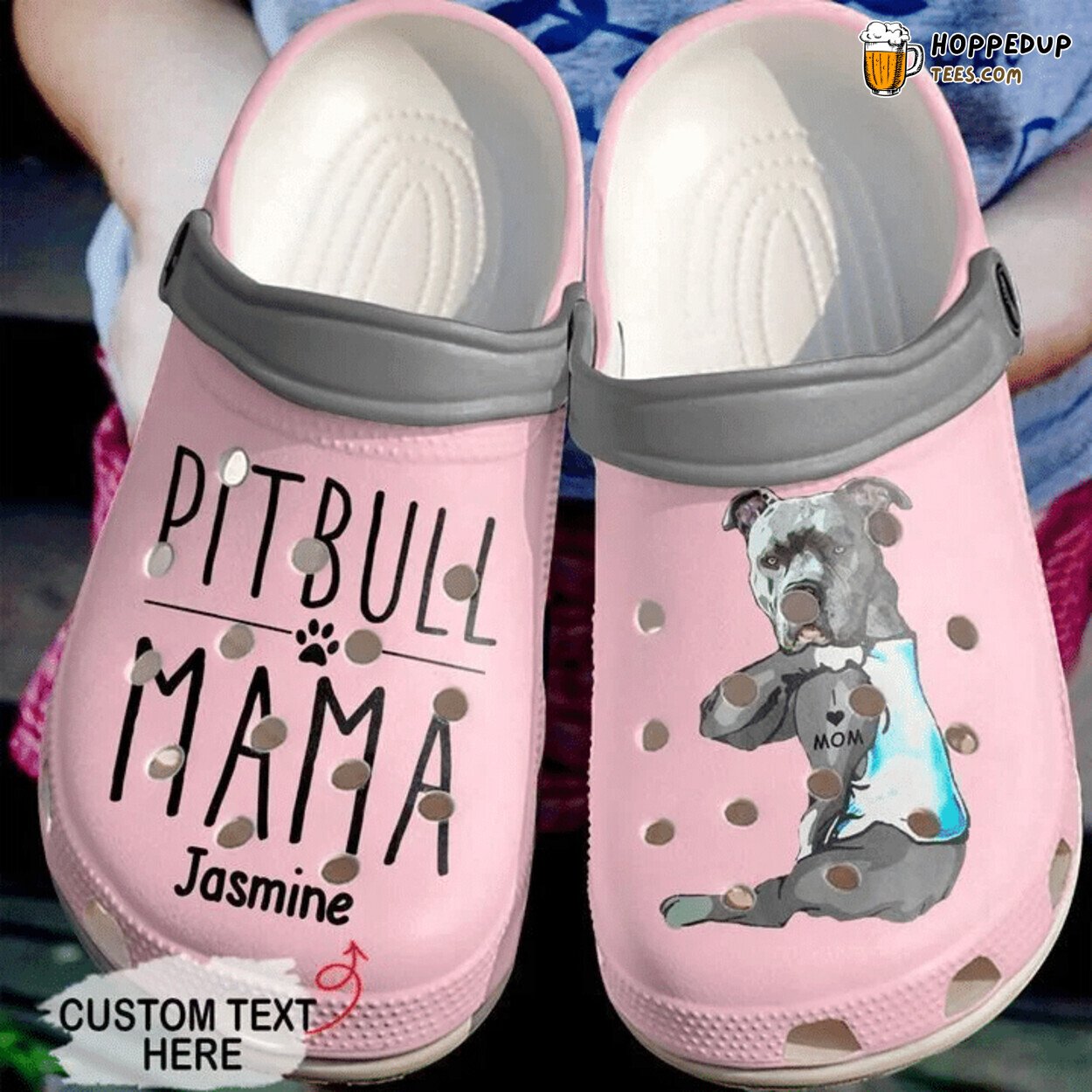 Pitbull Lover Personalized Clog Shoes Comfort Unique Durable Style