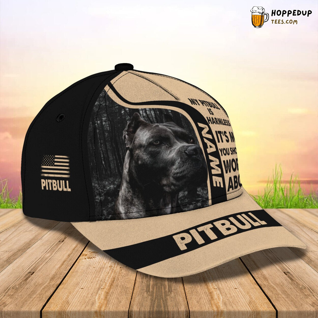 Pitbull’s Love & Affection 3D Classic Cap Personalized Unique Design Trend Pitbull’s Love & Affection 3D Classic Cap Personalized Unique Design Trend