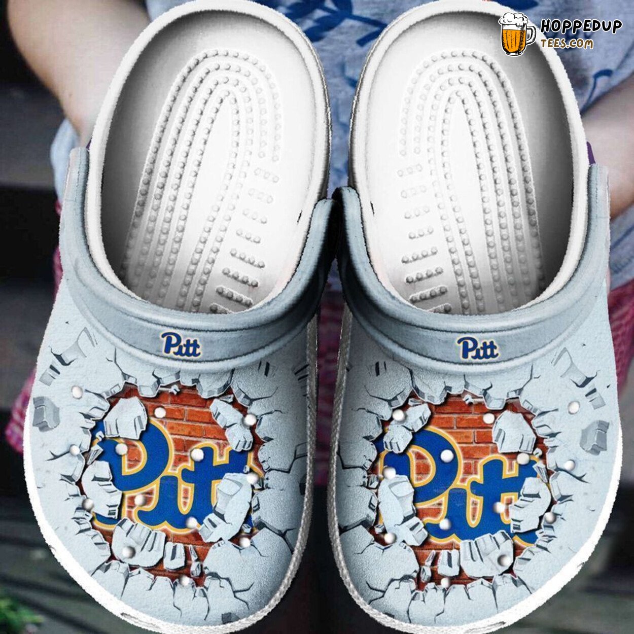 Pittsburgh Panthers Tide Theme Comfortable Unique Design Clog Shoes
