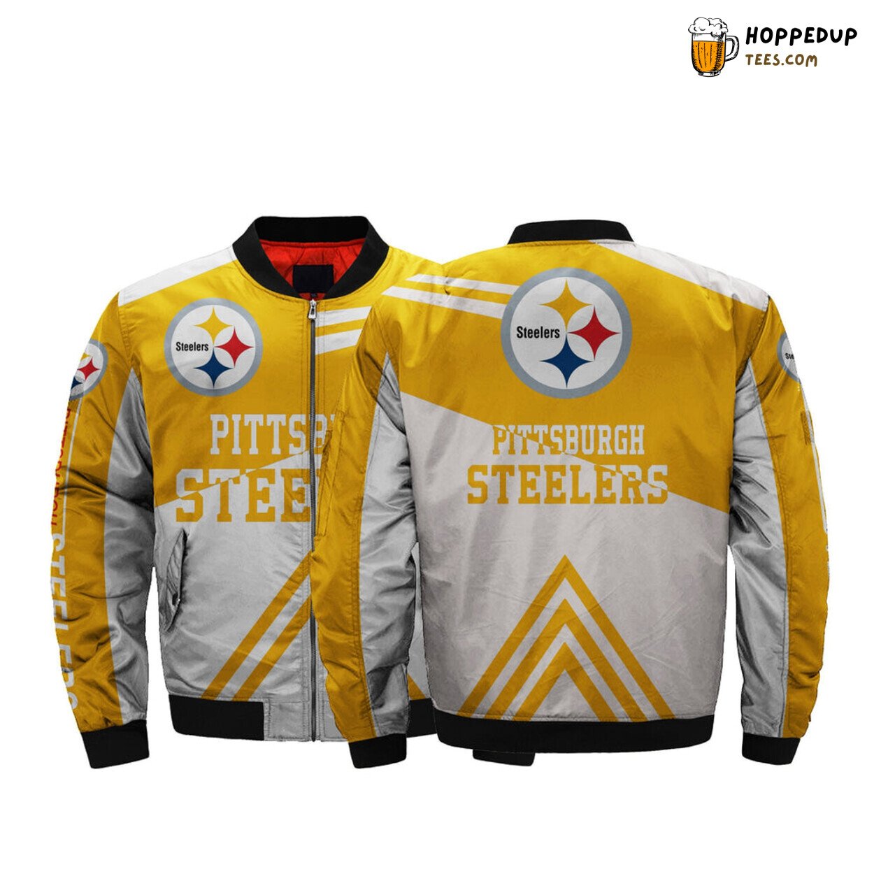 Pittsburgh Steelers NFL Men Bomber Jacket Sale Series Classic Sporty Design