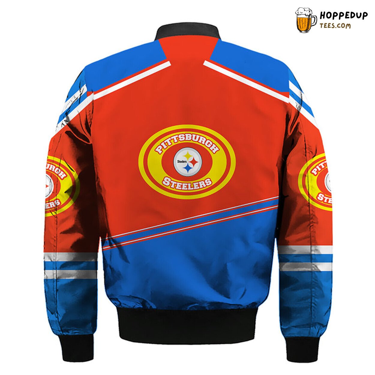 Pittsburgh Steelers NFL Red Blue Unisex Bomber Jacket Unique Theme