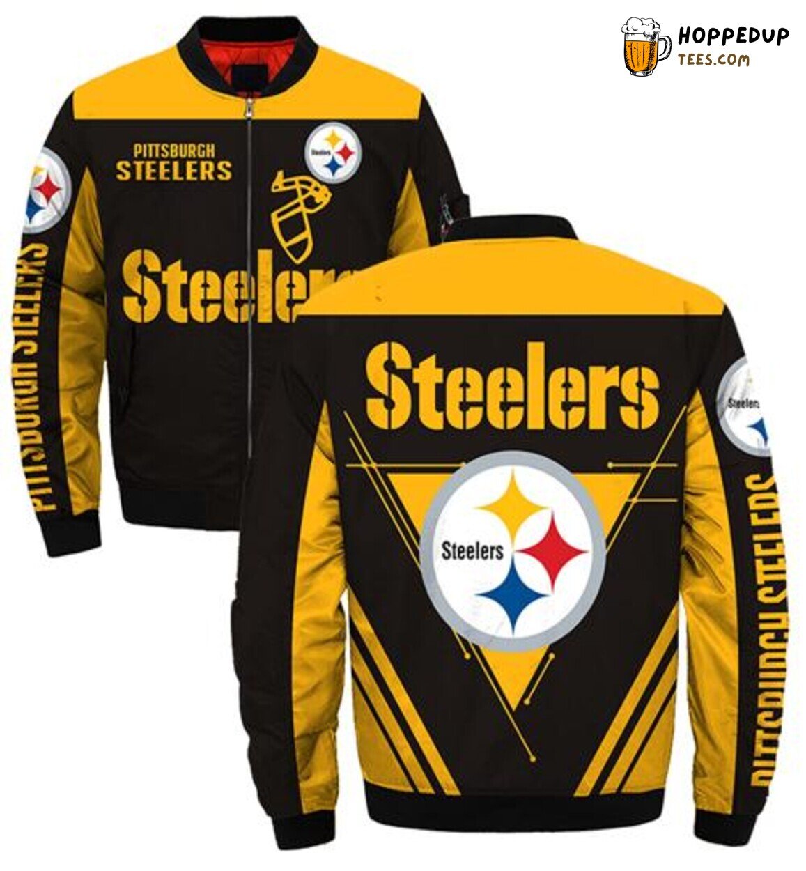 Pittsburgh Steelers Stylish Coat Bomber Jacket Elite Men Wear