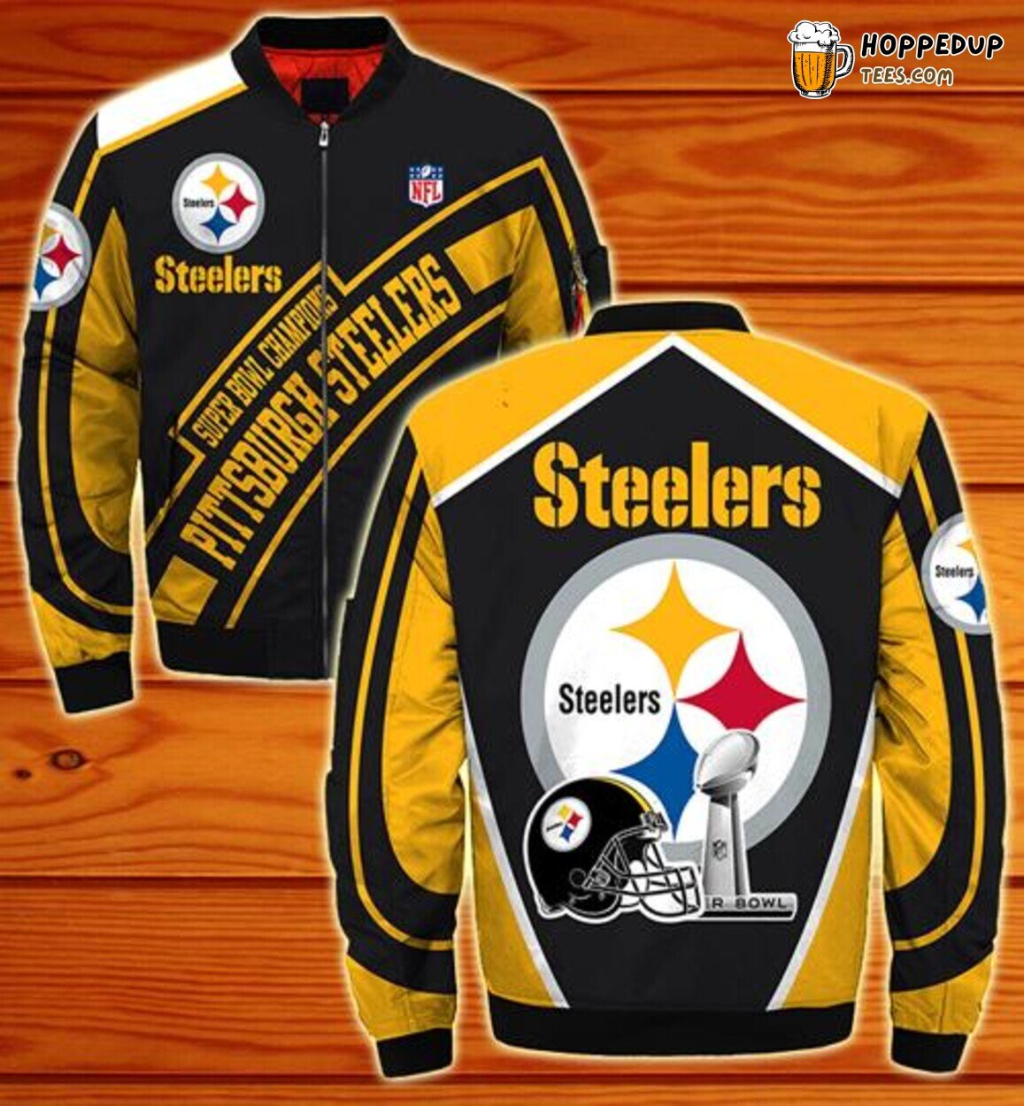Pittsburgh Steelers Super Bowl Edition Elite Bomber Jacket