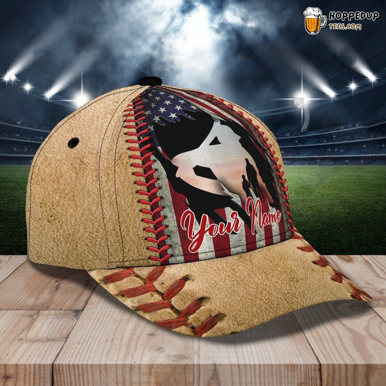 Play Ball Baseball Son Edition 3D Classic Cap Personalized Name Unique Look